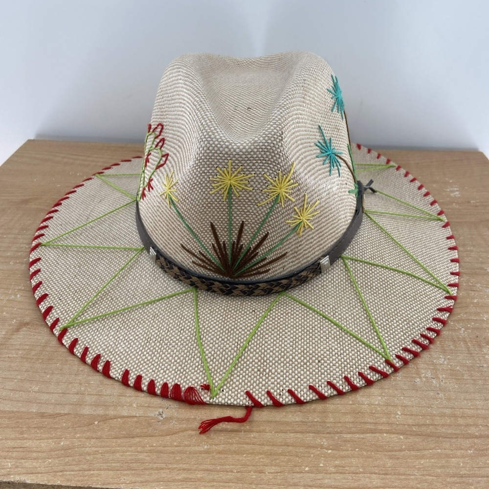 Summer Romero Morcon Medium Straw Hats‎ Mexico Series